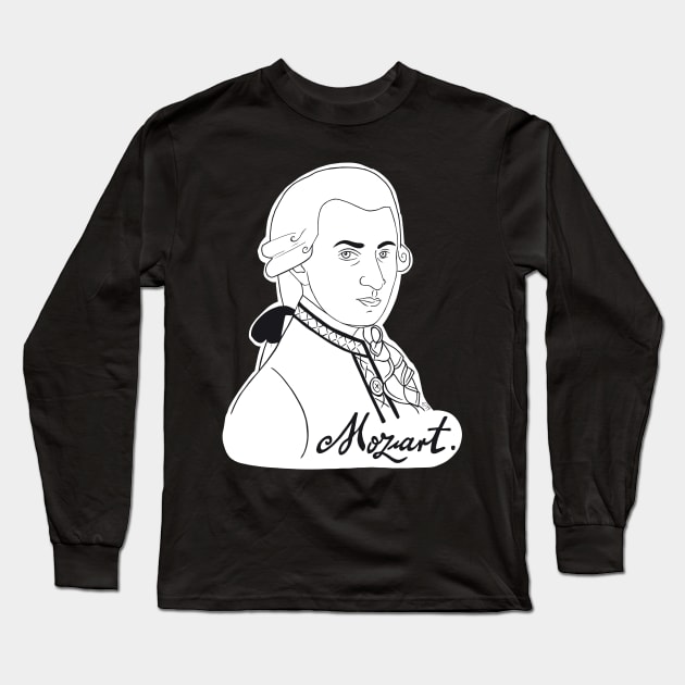 Mozart2 Long Sleeve T-Shirt by estanisaboal